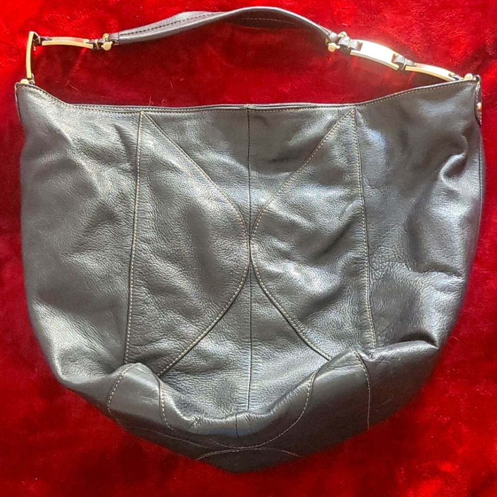 Liz Claiborne Leather Bucket Bag